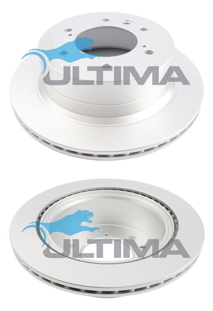 Ultima - Rear Disc Rotors To Suit Mitsubishi Pajero Sport QE, QF (2015 - On) (AAP2235)
