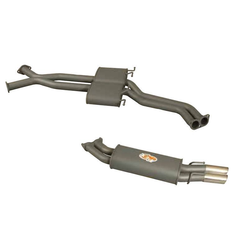 Berklee Performance - Holden Commodore VT - VZ Sedan (5.0L - 5.7L) 2.5" Mild Steel Catback Exhaust System (PEX Exhaust)