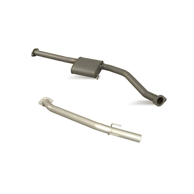 Berklee Performance - Holden Commodore VZ 3.6L Ute 2.5" Mild Steel Catback Exhaust System With Tail Pipe (PEX Exhaust)