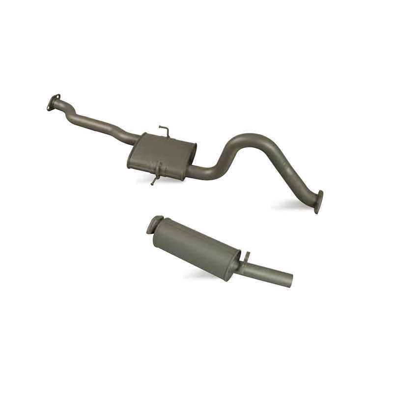 Berklee Performance - Holden Commodore VS 3.8L Ute 2.5" Mild Steel Catback Exhaust System (PEX Exhaust)