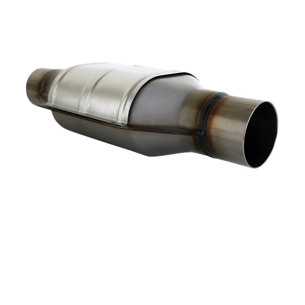 MSA - 2.5 Inch Catalytic Converter Euro 4 Ceramic Core Cat Oval Universal
