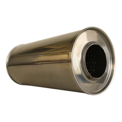 MSA Universal Muffler - 4" Inch Stainless Steel 7" Round X 16" Long Str