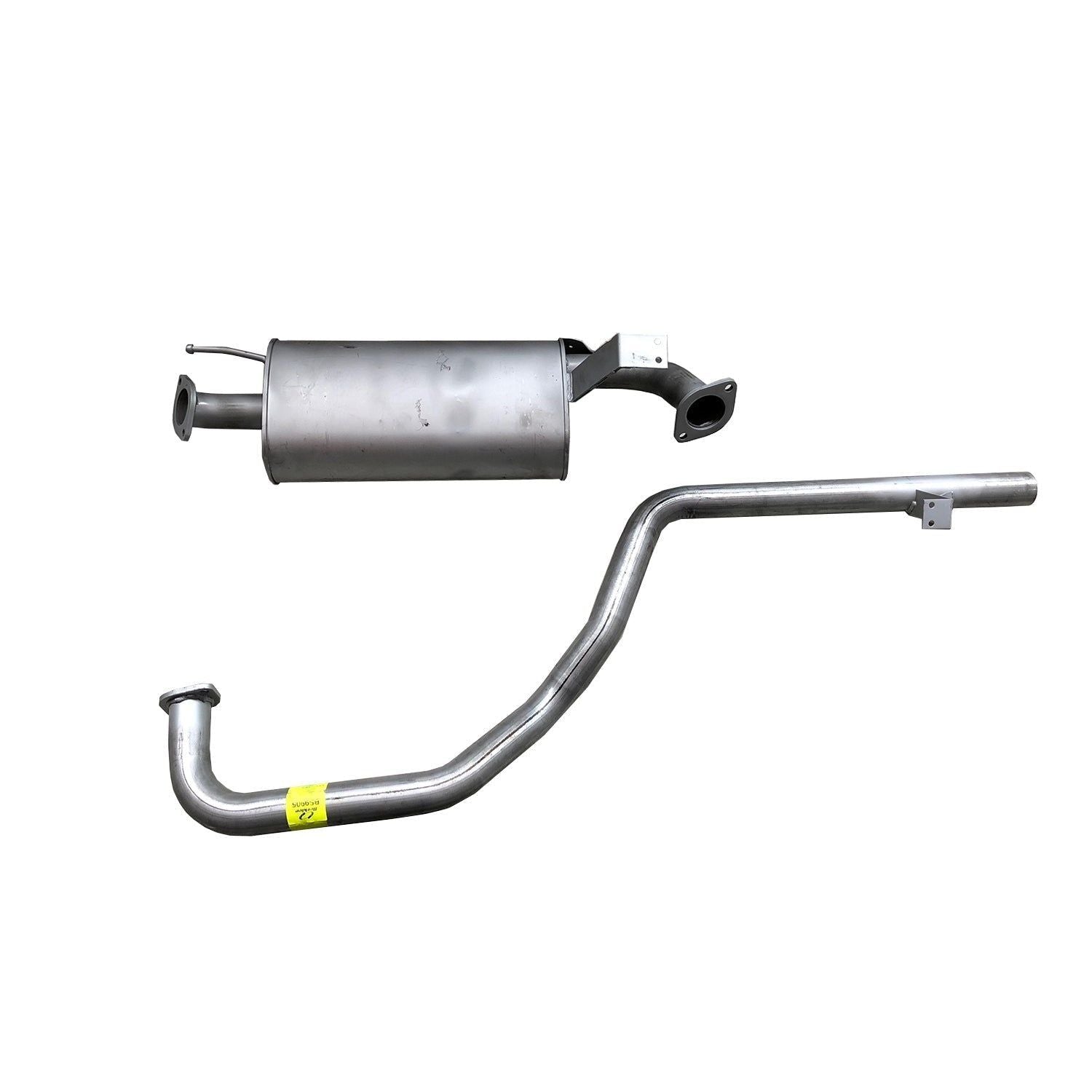 Berklee Performance - Toyota Landcruiser HZJ105 & FZJ105 2.5" Mild Steel Catback Exhaust System (PEX Exhaust)