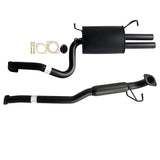 ESA - Ford Falcon FG Sedan G6E XR6 2 1/2" Catback Kit Inc Hotdog & Everflo Muffler Dual Outlet