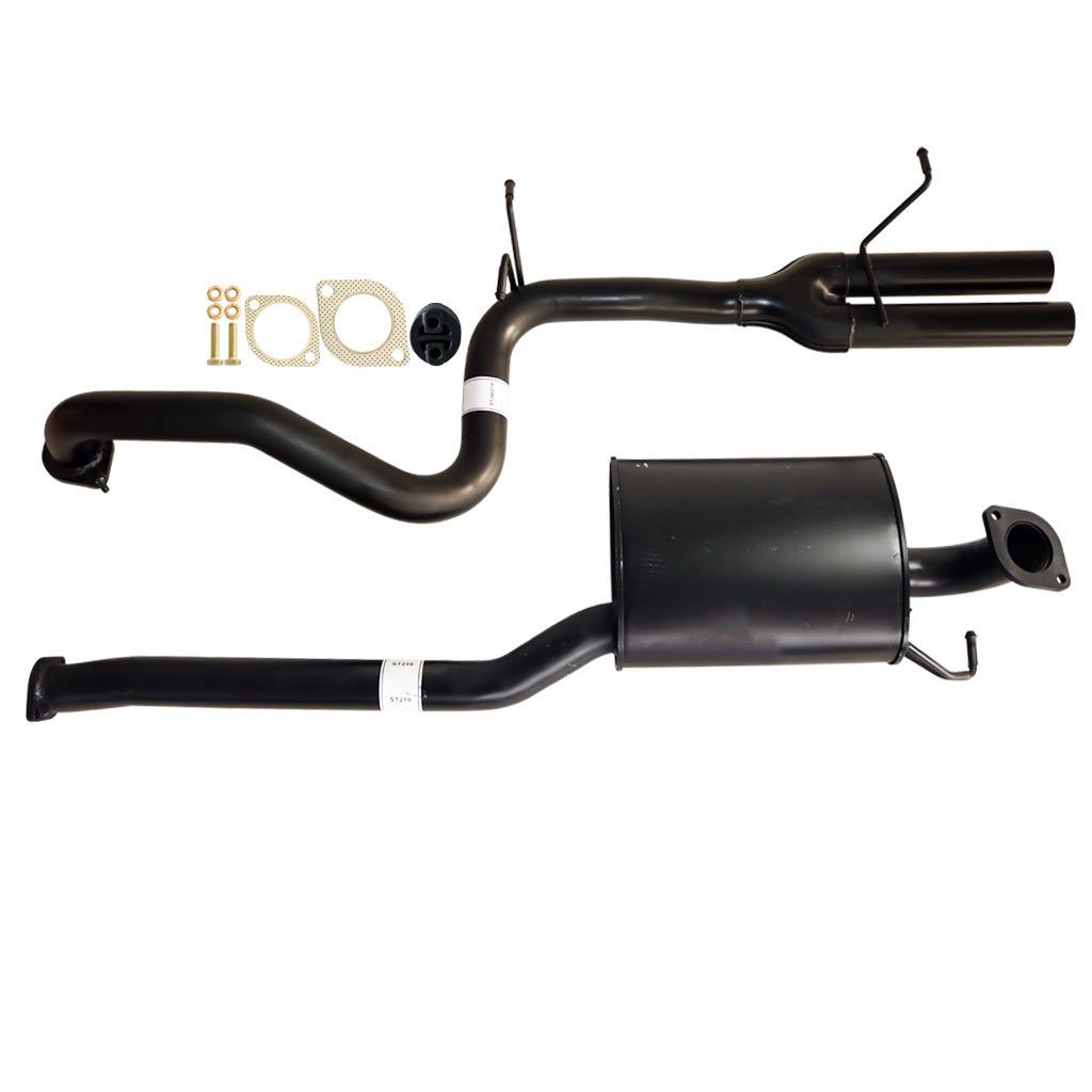 ESA - Ford Falcon FG Sedan G6 XT 2 1/2" Catback Kit Inc Everflo Muffler & Dual Tailpipe