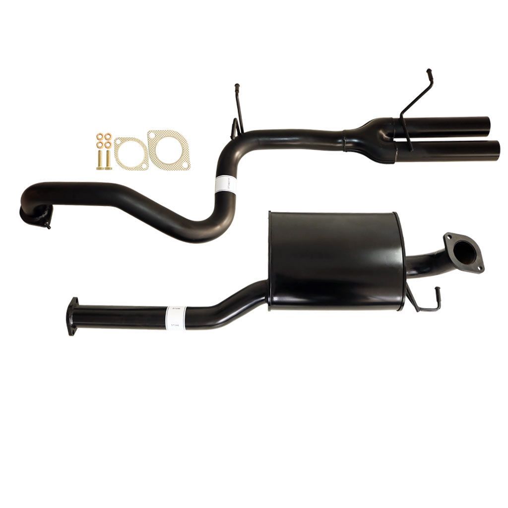 ESA - Ford Falcon BA-BF Sedan G6 XT 2 1/2" Catback Kit Inc X Everflo Muffler & Dual Tailpipe