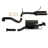 ESA - Ford Falcon BA-BF Sedan G6 XT 2 1/2" Catback Kit Inc X Everflo Muffler & Dual Tailpipe