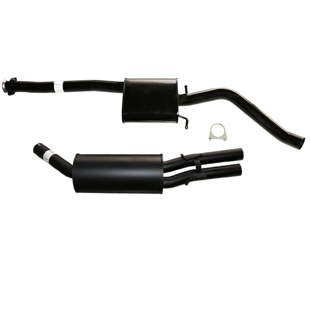 ESA - Holden Commodore VY Series II V6 Ute & Wagon 2 1/2" Catback Kit Inc 2 x Everflo Mufflers Dual Outlet