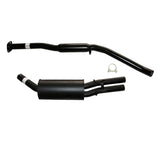 ESA - Holden Commodore VT-VY V6 Sedan 2 1/2" Catback Kit Inc Hotdog & Everflo Muffler Dual Outlet