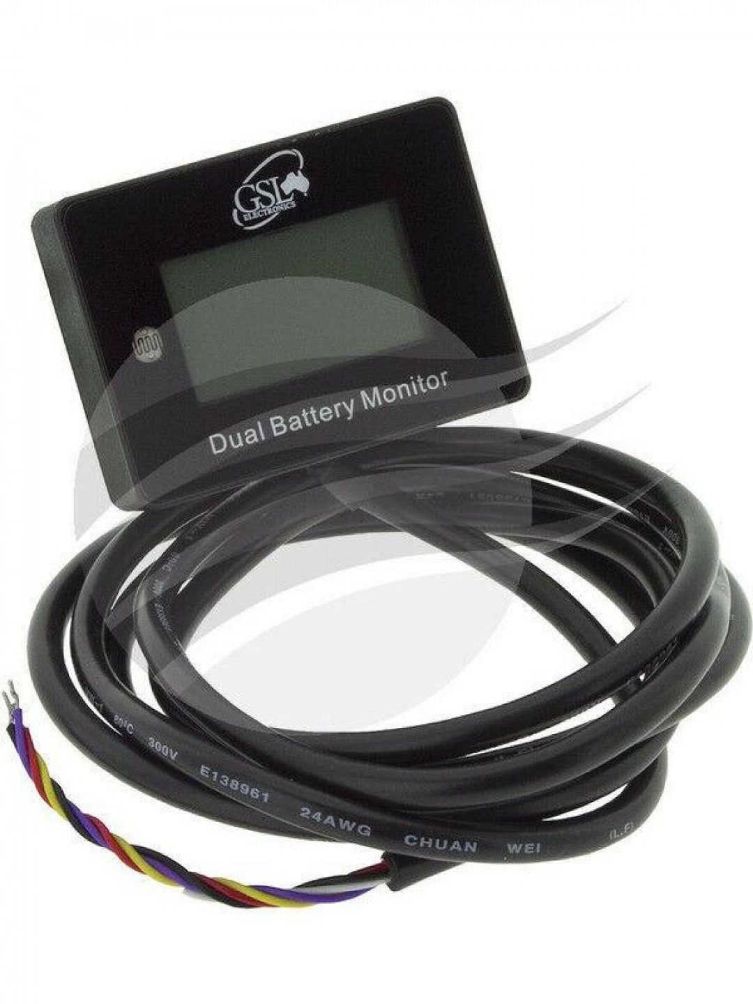Jaylec - LCD Digital Dual Voltmeter 12 Volts 5 - 17 Volts Auto Dimming Backlit