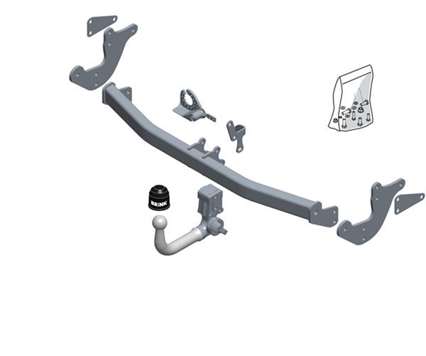 BRINK - Mercedes-Benz V-Class (2014 - On) European Towbar