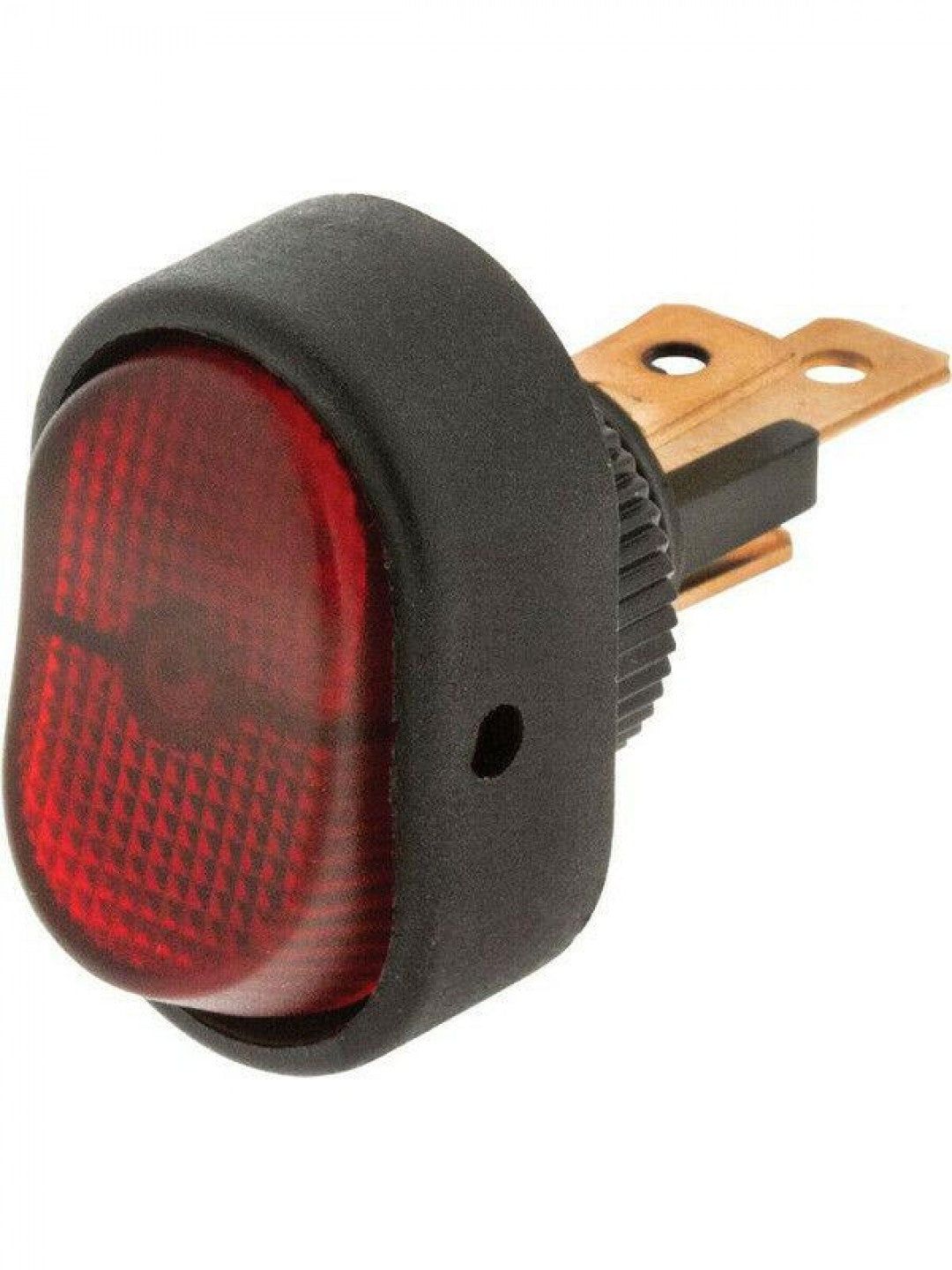 Jaylec - Switch Rocker On Off Red 12/24 Volts 30 Amps @ 12 Volts 15 Amps @24 Volts Mounting Stem