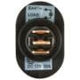 Jaylec - Switch Rocker On Off Red 12/24 Volts 30 Amps @ 12 Volts 15 Amps @24 Volts Mounting Stem