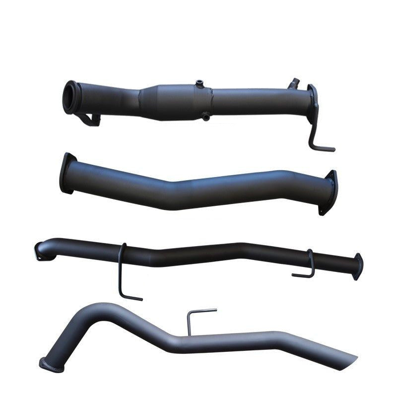 Manta - Nissan Navara NP300 - 3" Single Turbo Back Exhaust System with Cat & WOM