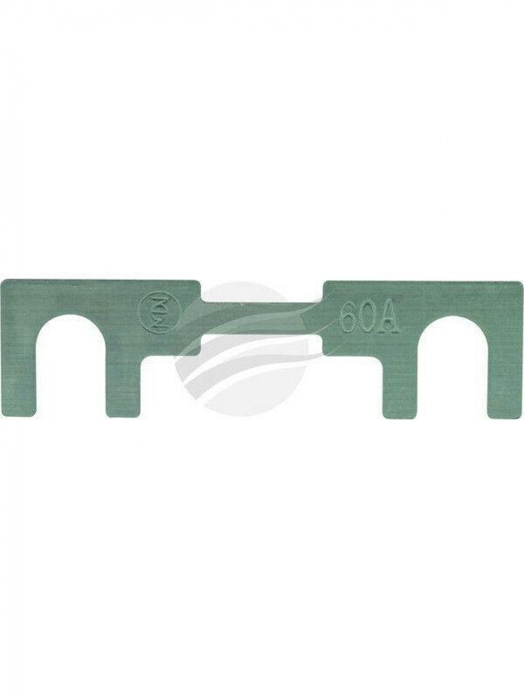 Jaylec - Pack Of 1 Metal Fuse Strip 60 Amps 36 Volts 41mm X 11mm