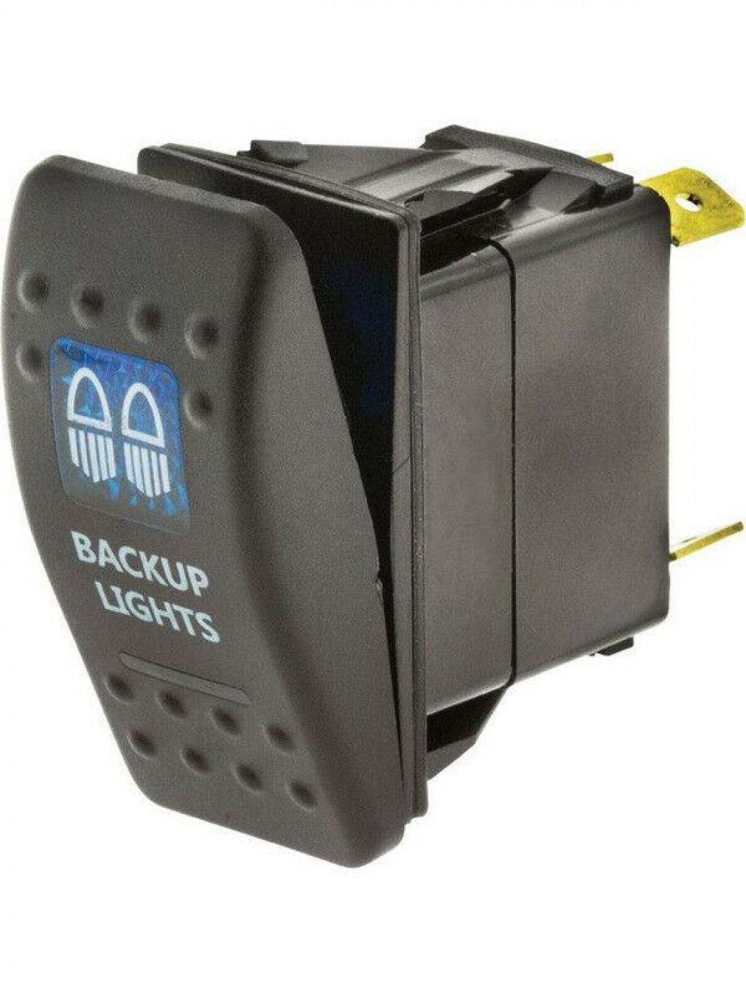 Jaylec - Switch Rocker On Off 12/24 Volts 20 Amps @ 12 Volts Back Up Light Symbol Blue