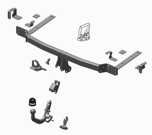 BRINK - Honda CR-V (2012 - 2018) European Towbar