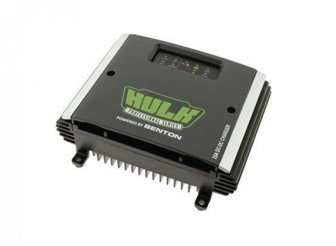 Hulk 4X4 - DC-DC BATT CHARGER 12/24V 25a MULTI STAGE 12/24V INPUT 12V