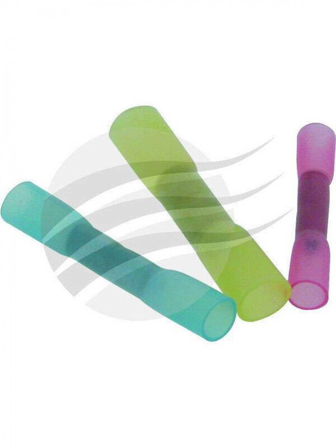 Jaylec - Pack Of 10 Butt Splice Terminal Red Water Proof Heat Shrinkable