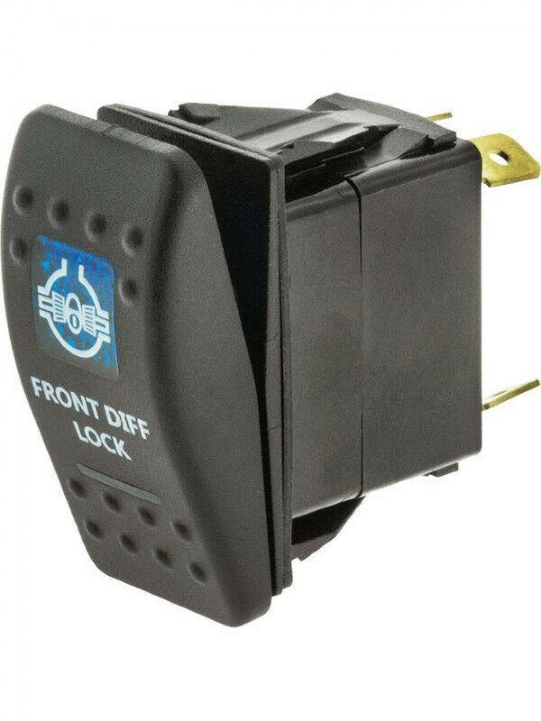 Jaylec - Switch Rocker On Off 12/24 Volts 20 Amps @ 12 Volts Front Diff Symbol Blue LED