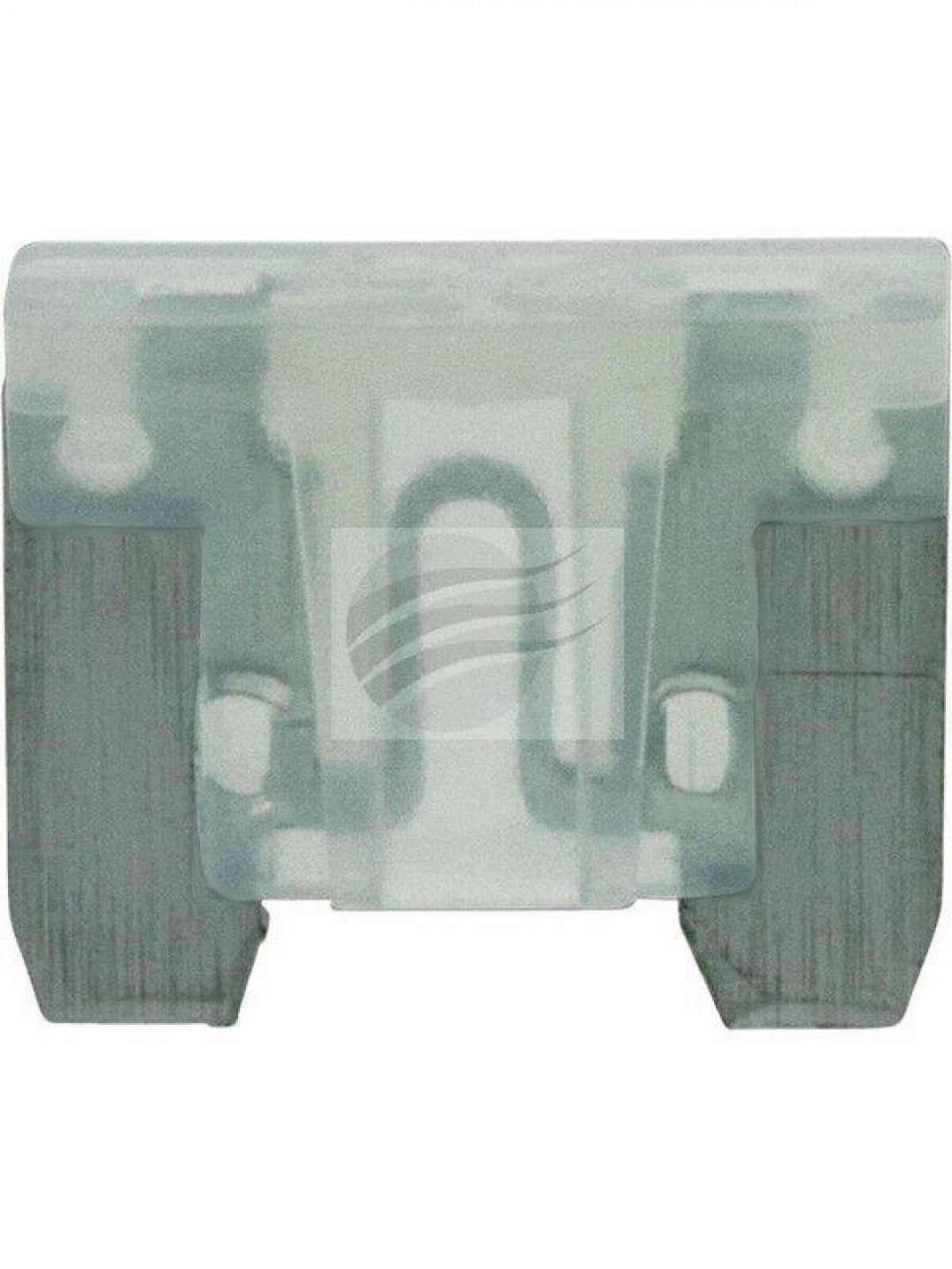 Jaylec - Pack Of 10 Low Profile Mini Fuse 25 Amps White 58 Volts