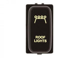 Hulk 4X4 - SWITCH PUSH BUTTON ON / OFF OE RPL 12V ROOF LIGHT AMBER