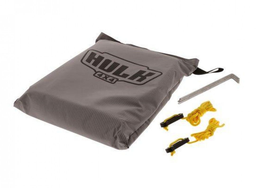 Hulk 4X4 - AWNING SIDE WALL GREY 2 x 2.5m WITH STORAGE BAG