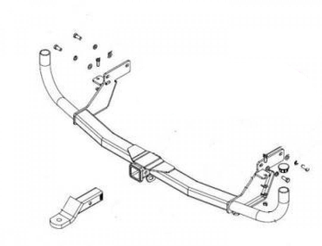 Trailboss - Towbar Suited For KIA Sorento 5D 4WD (2003 - 2006)