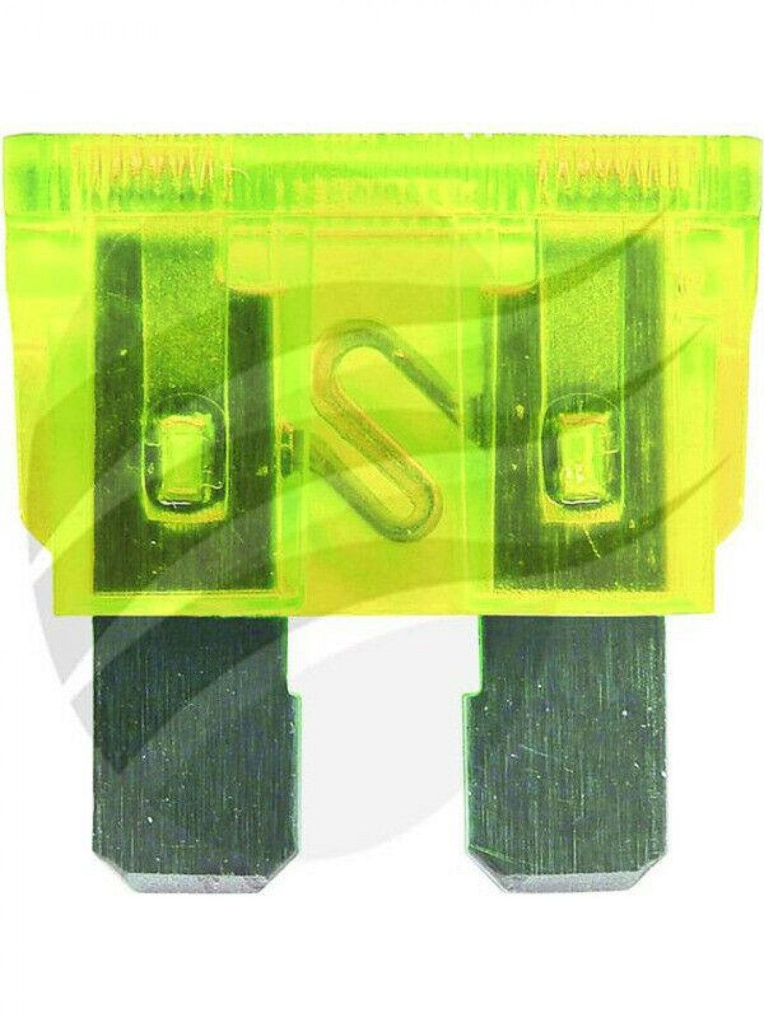 Jaylec - Pack Of 100 Blade Fuse 20 Amps Yellow