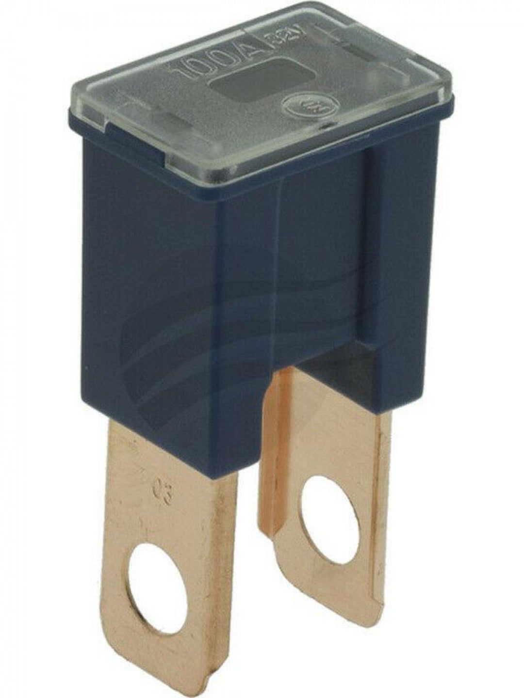 Jaylec - Male Fusible Link 100 Amps Straight Blue Pack Of 1
