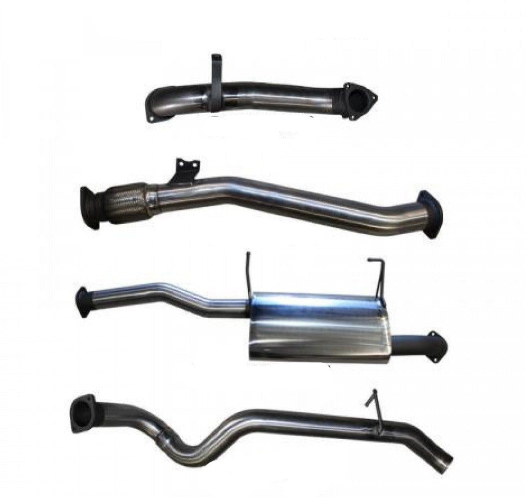 Manta | 3″ Turbo Back Exhaust without Cat with Muffler | Nissan Patrol GU 3.0L ZD30 CR Turbo Diesel Wagon 2007–2017