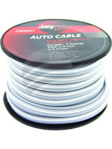 Jaylec - 2mm Speaker Cable Grey White Trace 7 Metres Figure 8