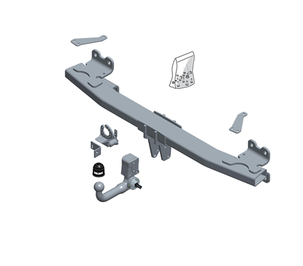 BRINK - Volkswagen Touareg CR7 Series SUV (2017 - on) Detachable Towbar