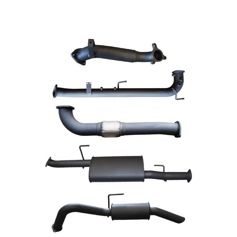 Manta | 3″ DPF & Cat Replacement Exhaust with Rear Muffler | Nissan Navara D40 2.5L Turbo Diesel Auto Thai Build Ute 2007–2015