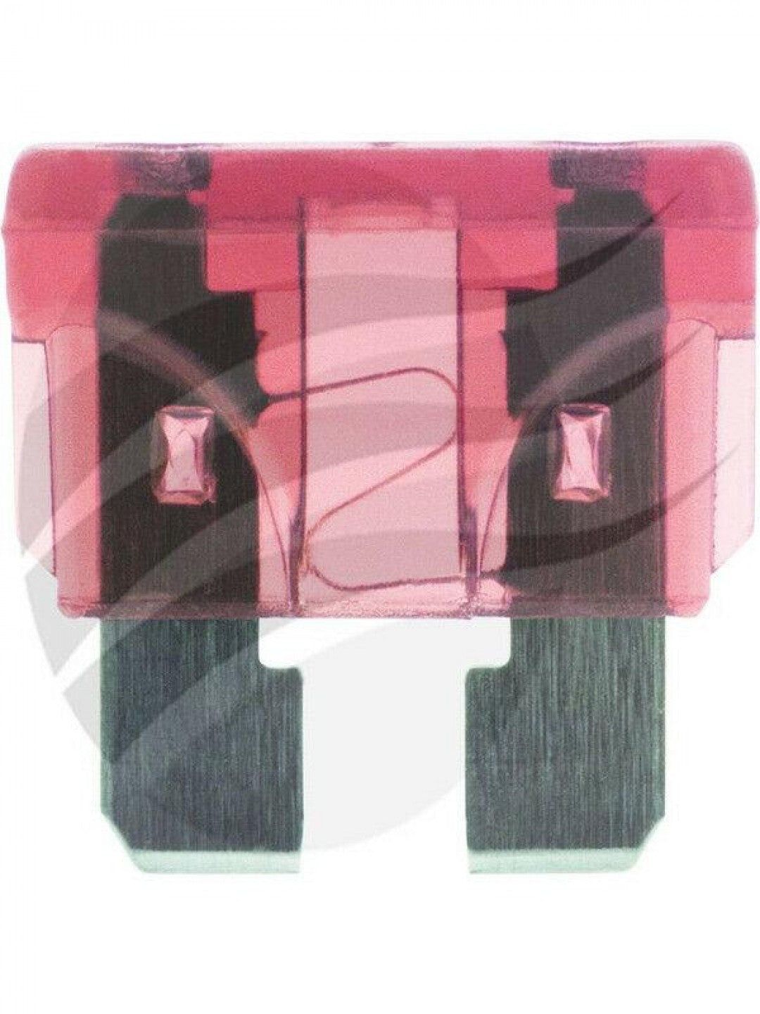 Jaylec - Pack Of 100 Blade Fuse 10 Amps Red