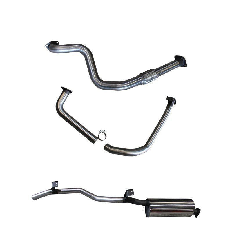 Manta | 2.5″ Manifold Back Exhaust System | Toyota Landcruiser HZJ75 & HZJ78 4.2L 1HZ Ute & Troop Carrier 1990–2006