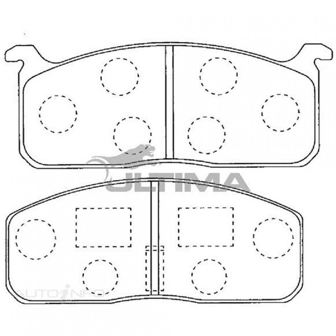 Ultima Brake Pads - DB186K
