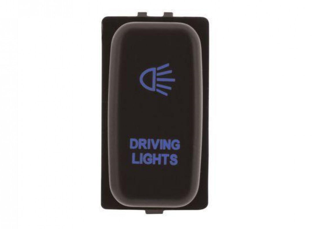 Hulk 4X4 - SWITCH PUSH BUTTON ON / OFF OE RPL 12V DRIVING LIGHT BLUE