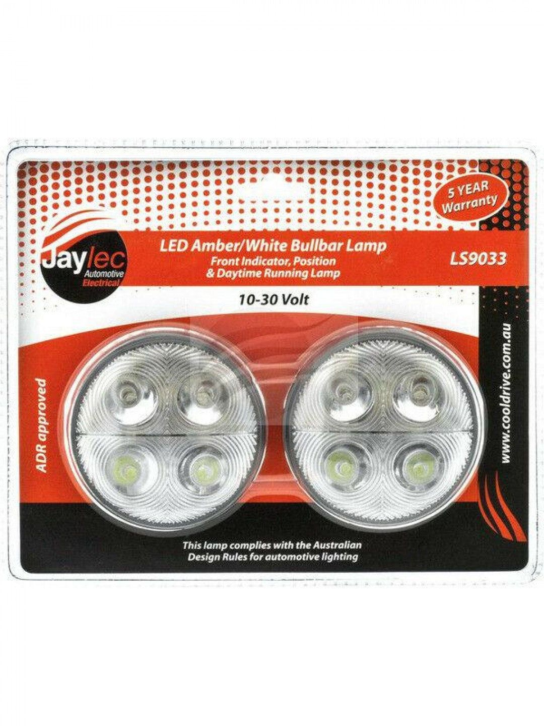 Jaylec - LED Front Direction Indicator Position Pack Of 2