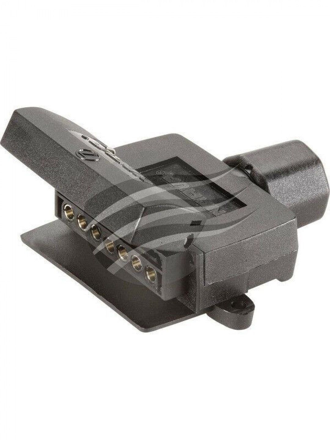 Jaylec - Small Base Dual Post Divided M8 - M10 Red 45.3 x 43 x 37.5mm