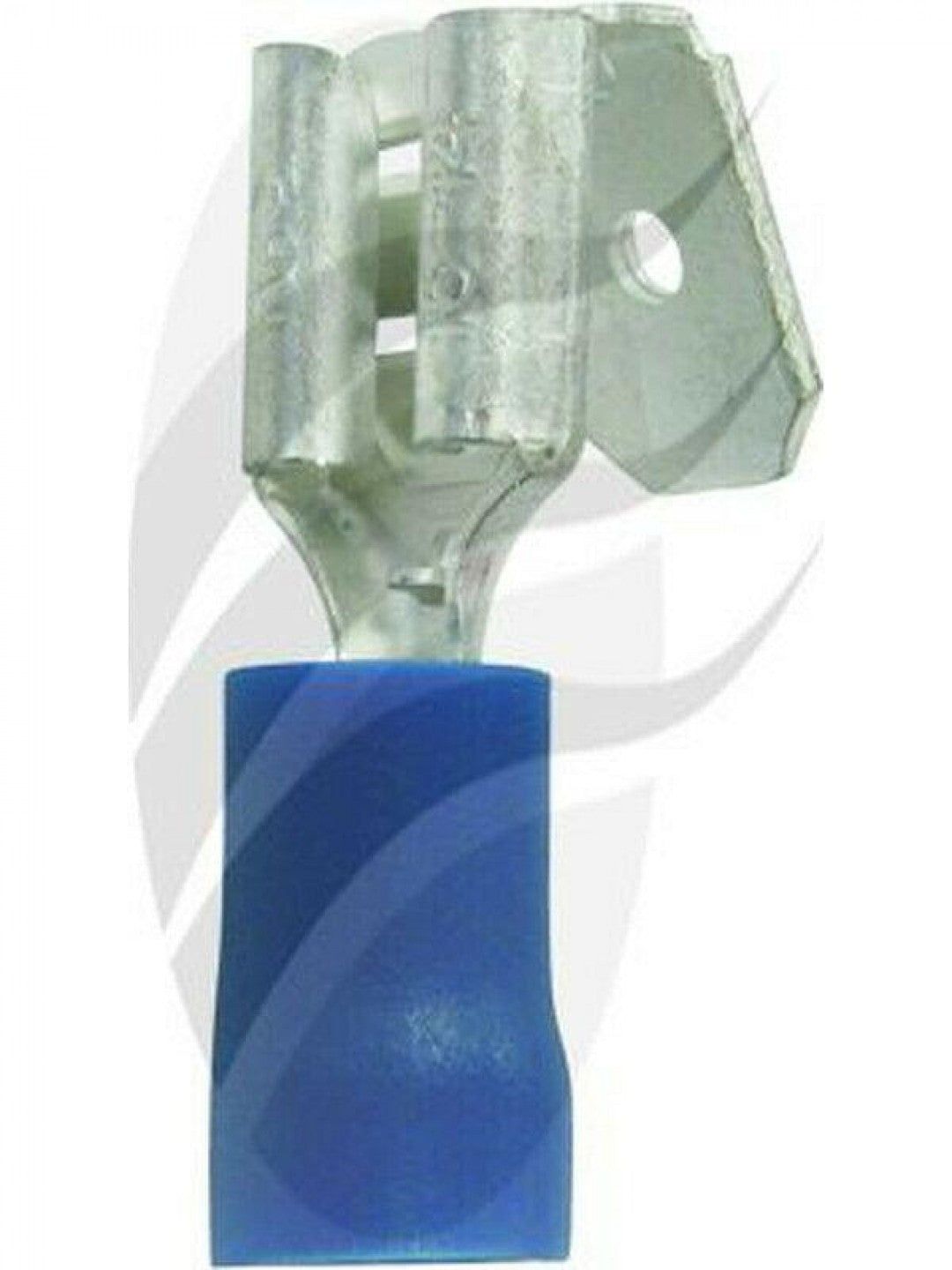 Jaylec - Pack Of 100 Piggy Back Terminal 6.3mm Insul Pvc Copper Sleeve