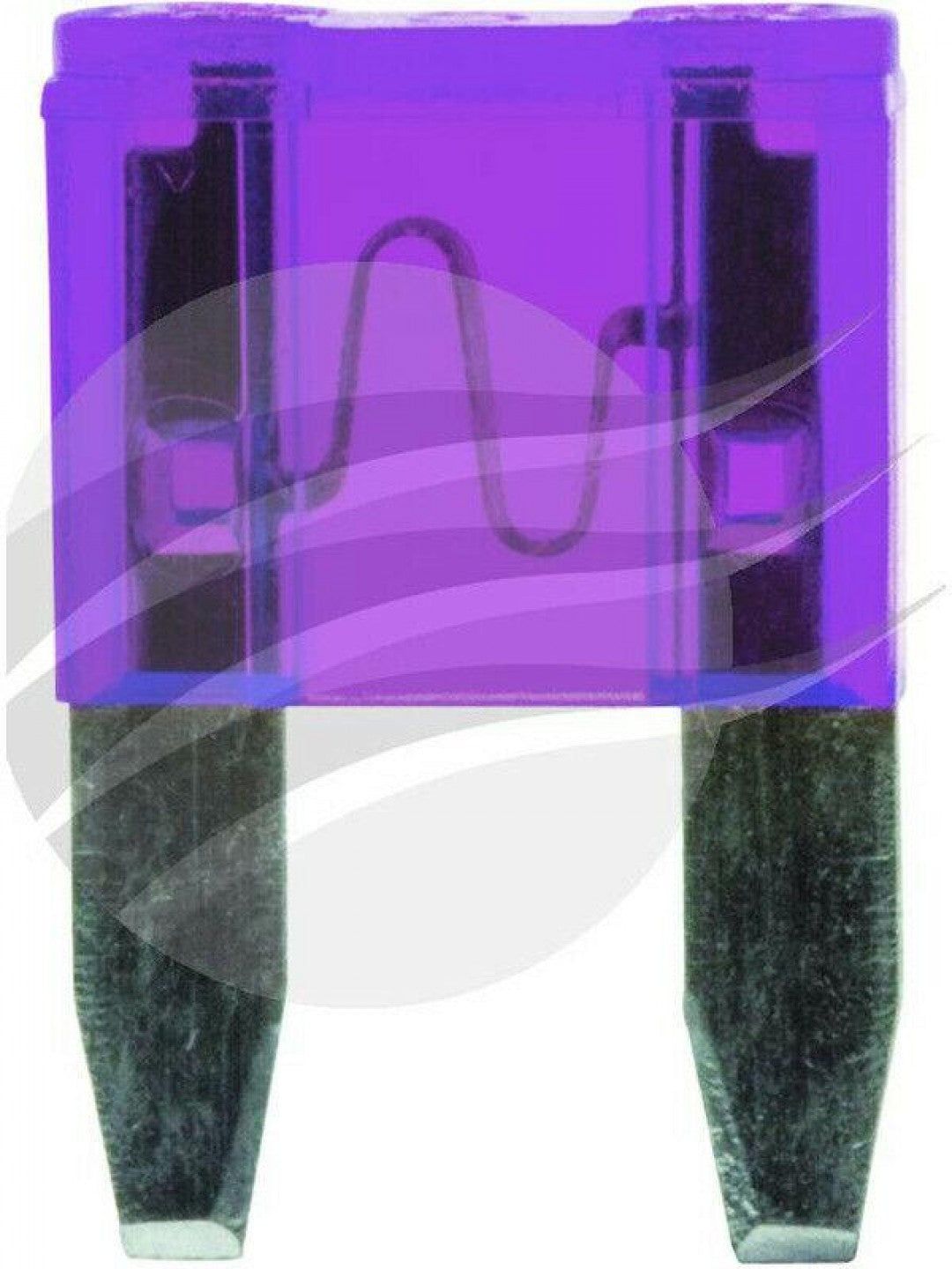 Jaylec - Pack Of 50 Mini Blade Fuse 35 Amps Purple Use Fu2035