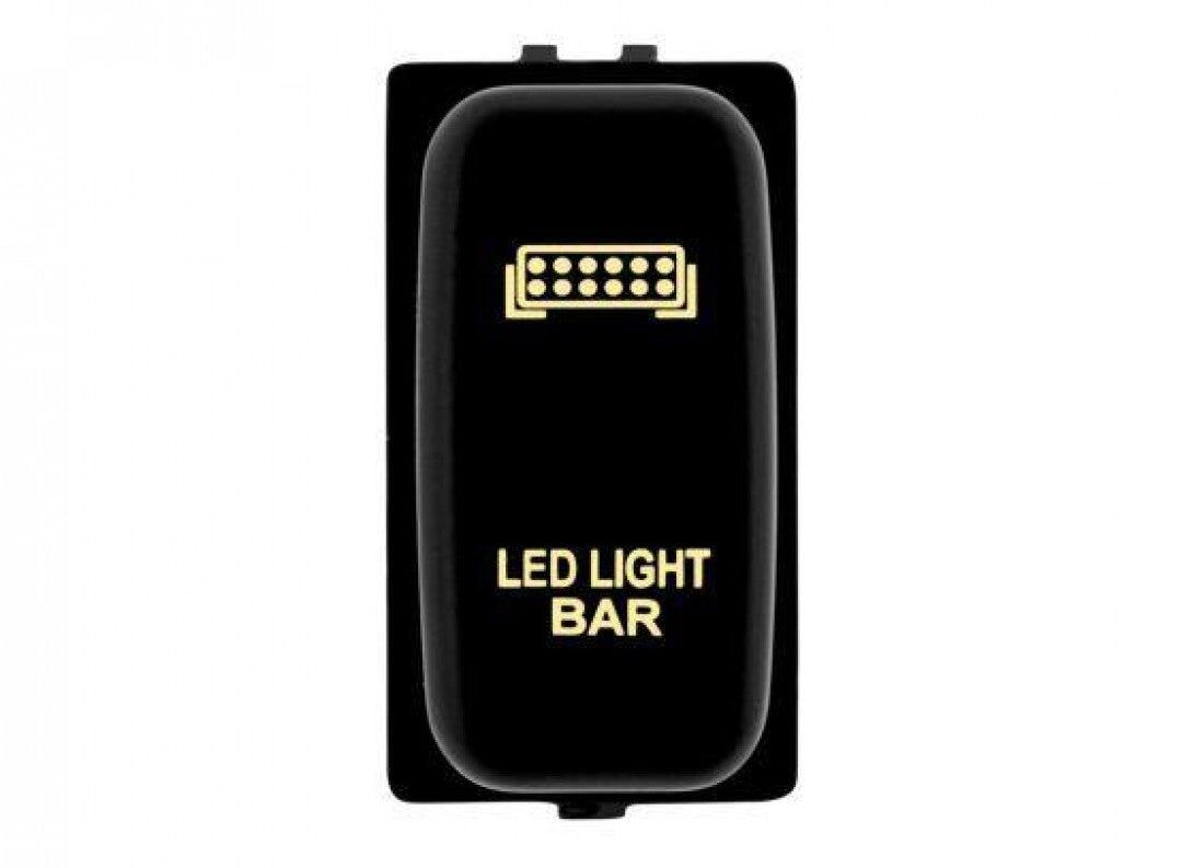 Hulk 4X4 - SWITCH PUSH BUTTON ON / OFF OE RPL 12V LIGHT BAR AMBER