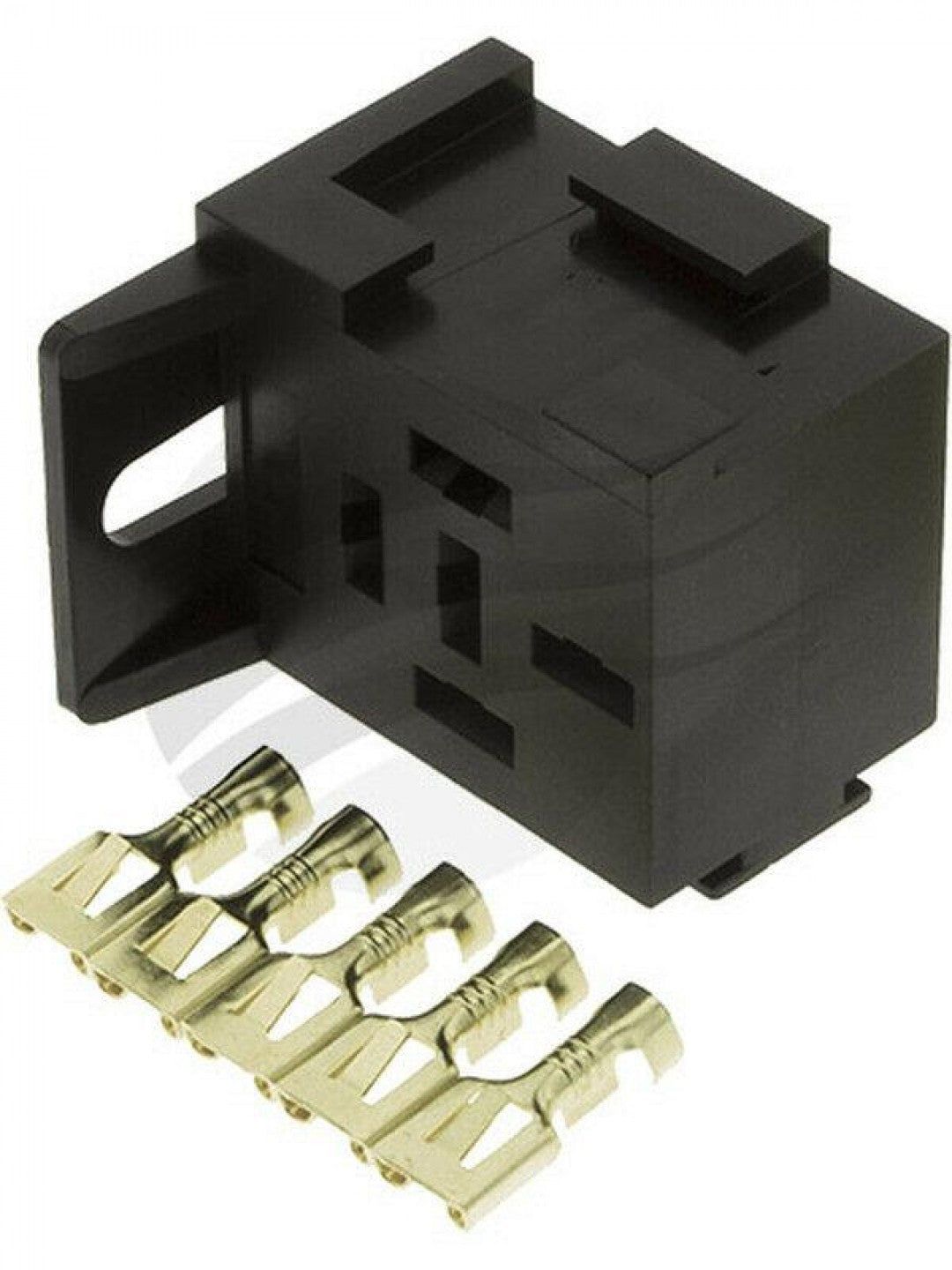 Jaylec - Pack Of 10 Mini Relay Base Mountable Complete With Terminals