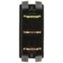 Jaylec - Switch Rocker On Off Green 12/24 Volts 20 Amps @ 12 Volts 10 Amps @24 Volts Mounting