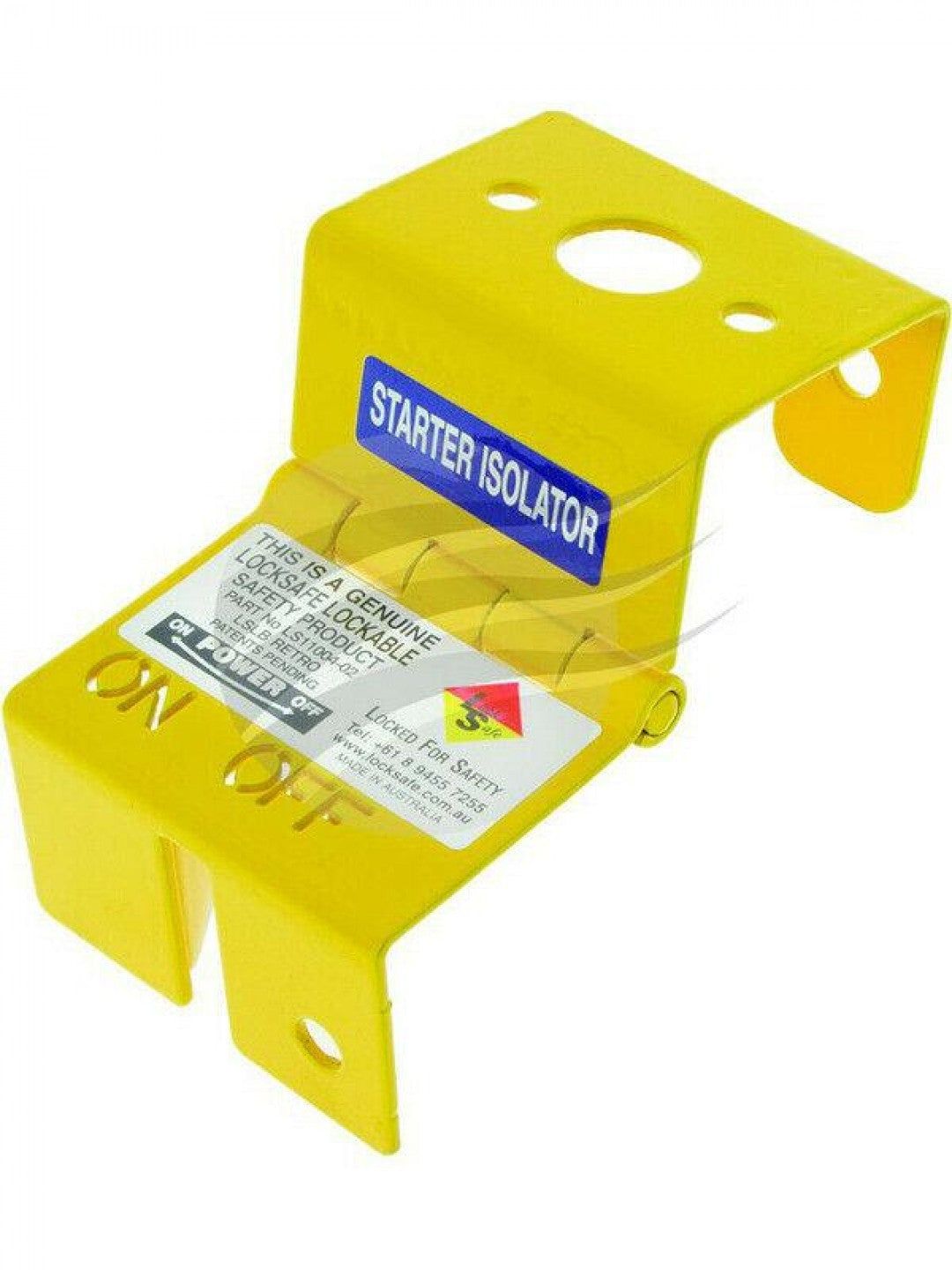 Jaylec - Yellow Lockout Bracket For Cole Hersee Battery Master Swc