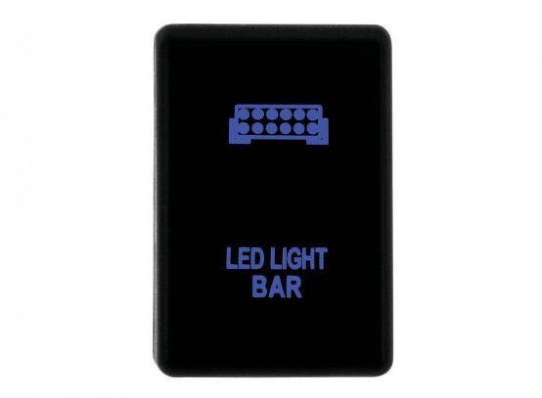 Hulk 4X4 - SWITCH PUSH BUTTON ON / OFF OE RPL 12V LIGHT BAR T/S