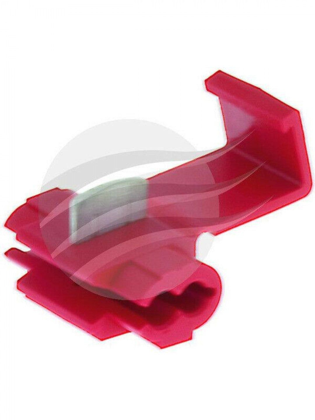 Jaylec - Pack Of 10 Quick Splice Connector Nylon Fully Insul Red
