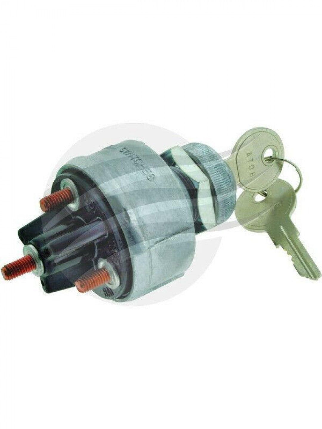 Jaylec - Ignition Switch 12 Volts 30 Amps 4 Pos 4 Stud Terminals Acc-Off-Ign/