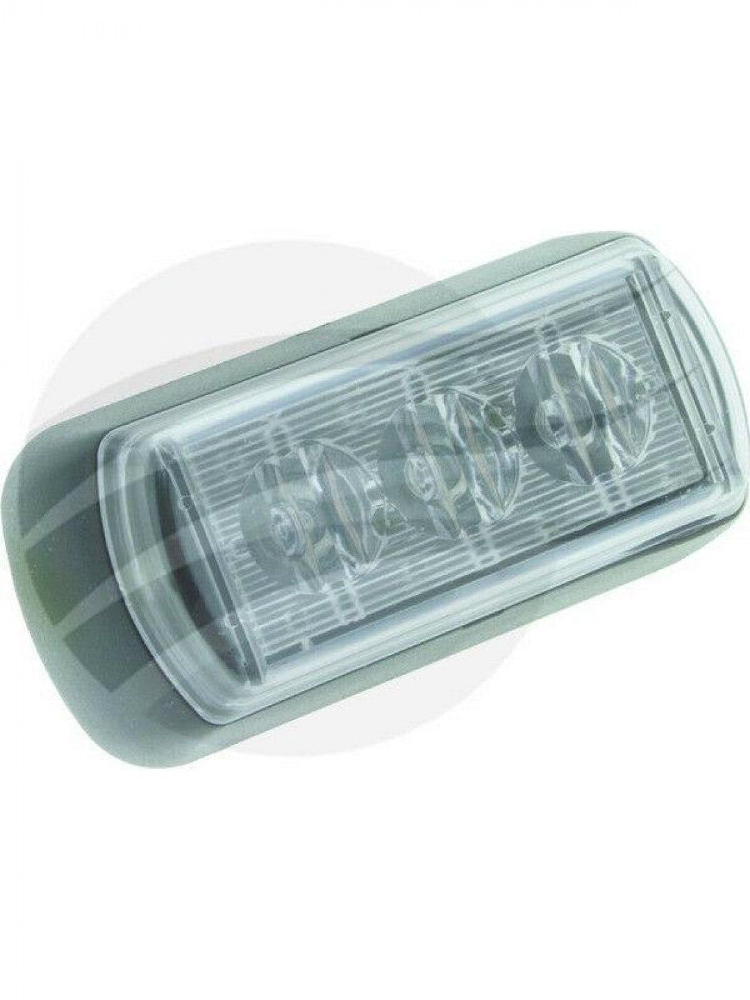Jaylec - Amber 3 Module LED Emergency Lamp 12 Volts Black Housing 300mm Lead